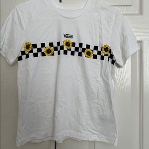 White VANS shirt
